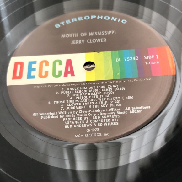 Jerry Clower Mouth Of Mississippi Vinyl Lp '72 - Picture 5 of 10